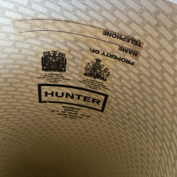 Hunter rain boots in grey croc - Picture 6 of 7